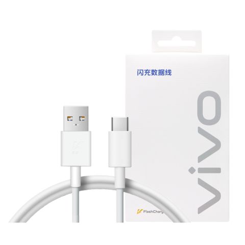 VIVO 原廠 3A Type-C 閃充充電線-支援33W閃充 (盒裝)