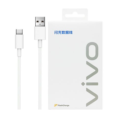 VIVO 原廠 4A Type-C 閃充充電線-支援44W閃充 (盒裝)