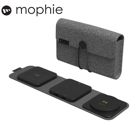 mophie Snap+ 磁吸三合一旅行無線充電器