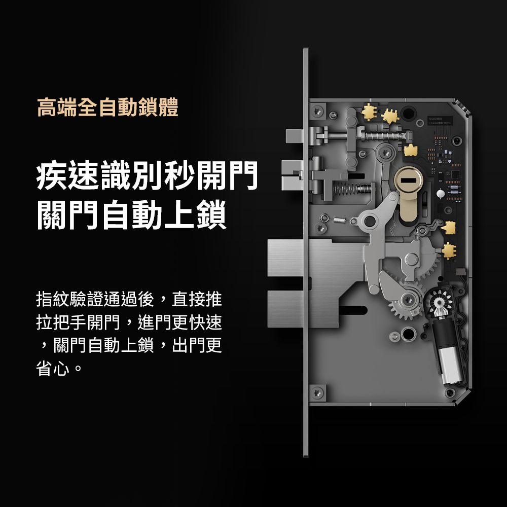 Xiaomi 小米 全自動推拉智能門鎖Pro  智能門鎖 門鎖 智能門鎖 電子鎖 指紋鎖