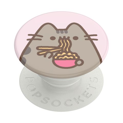 PopSockets 泡泡騷 二代 可替換PopGrip 美國 No.1 時尚手機支架 胖吉貓 吃拉麵