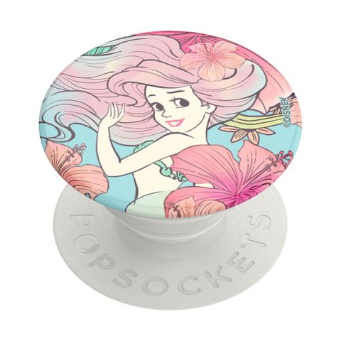 PopSockets 泡泡騷 二代 可替換PopGrip 美國 No.1 時尚手機支架 迪士尼 公主系列 水彩小美人魚 愛麗兒