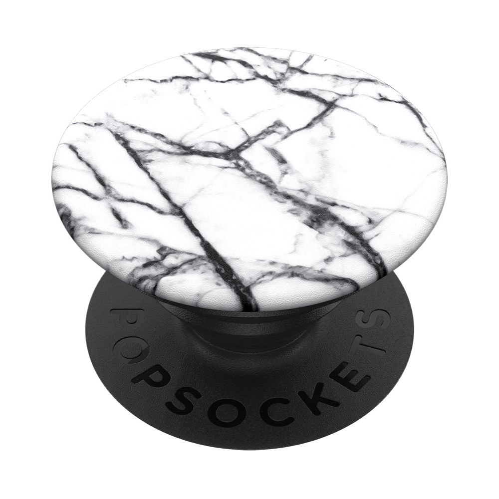 PopSockets 泡泡騷   二代 可替換PopGrip 美國 No.1 時尚手機支架 大理石紋 鴿白紋