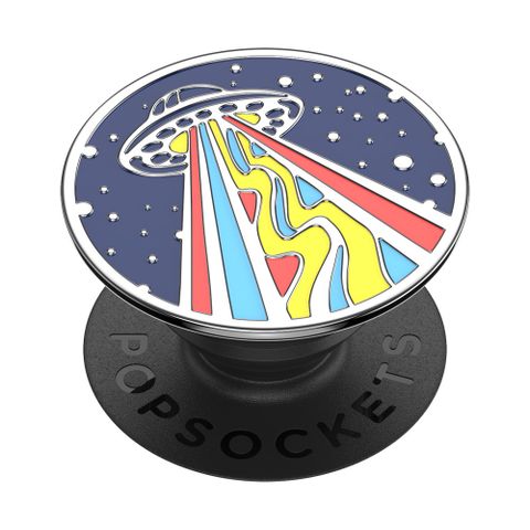 PopSockets 泡泡騷 二代 可替換PopGrip 美國 No.1 時尚手機支架 琺瑯瓷系列 飛到外太空