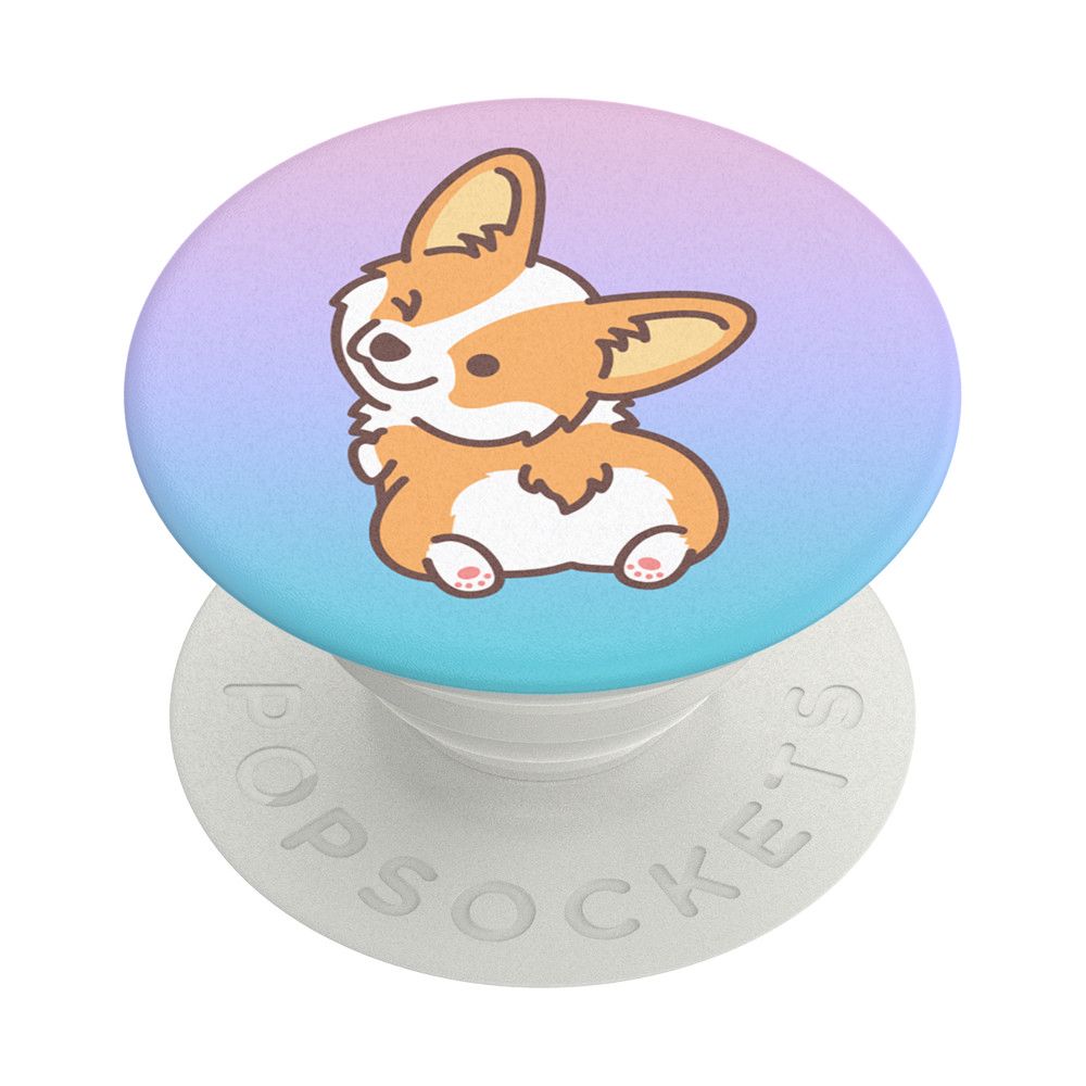 PopSockets 泡泡騷   二代 可替換PopGrip 美國 No.1 時尚手機支架 動物系列 柯基屁屁