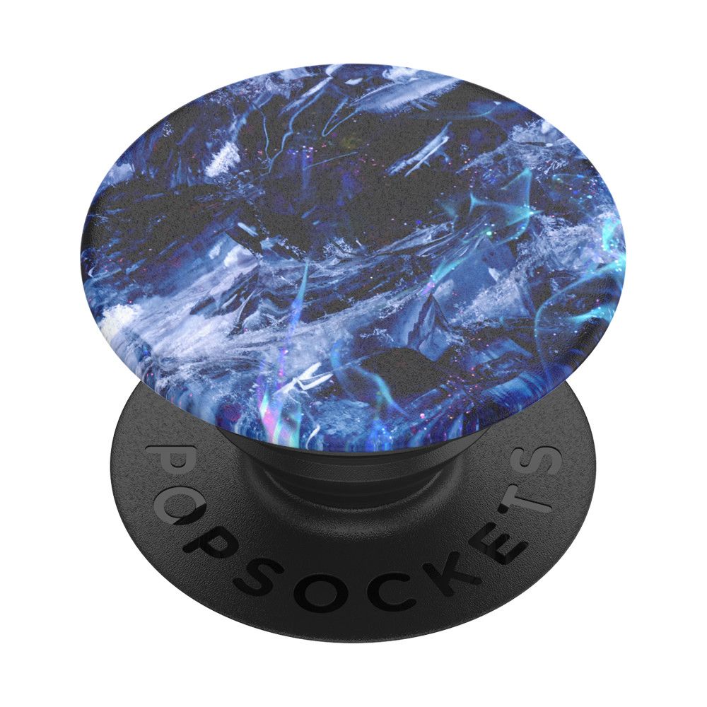 PopSockets 泡泡騷   二代 可替換PopGrip 美國 No.1 時尚手機支架 大理石紋 黑冰