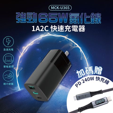 [ JPB ] PD 240W 雙type-c 快充傳輸充電組 (氮化鎵GaN充電頭+PD 240W傳輸線)