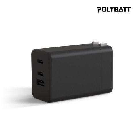 POLYBATT 氮化鎵快速充電器 GAN05-65W 黑色