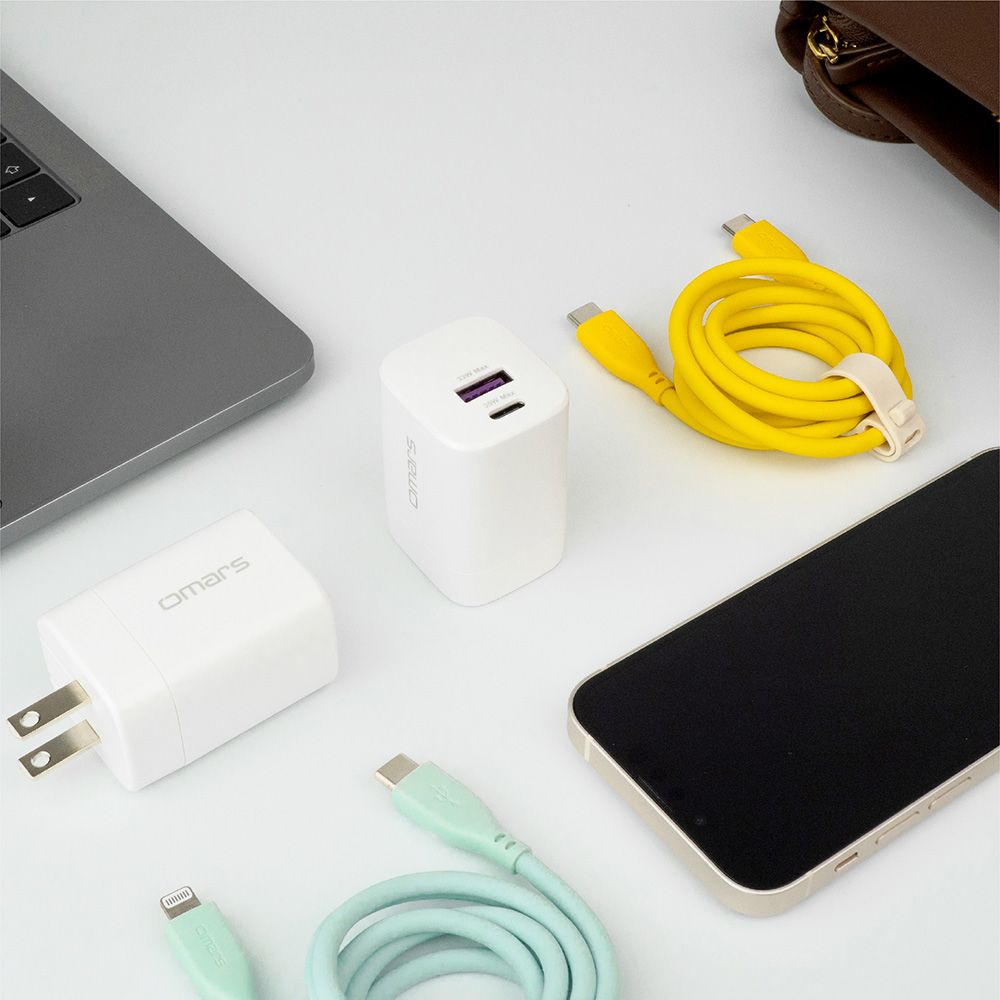  【omars】GaN 35W快速充電器｜氮化鎵快充｜適用iPhone16系列