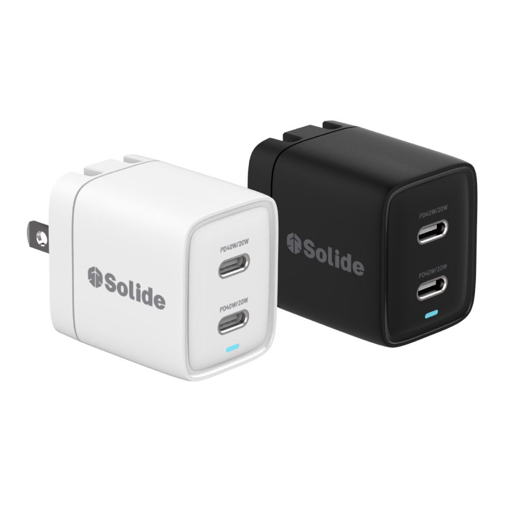 SOLiDE  索力得 40W GaN氮化鎵超快速充電器