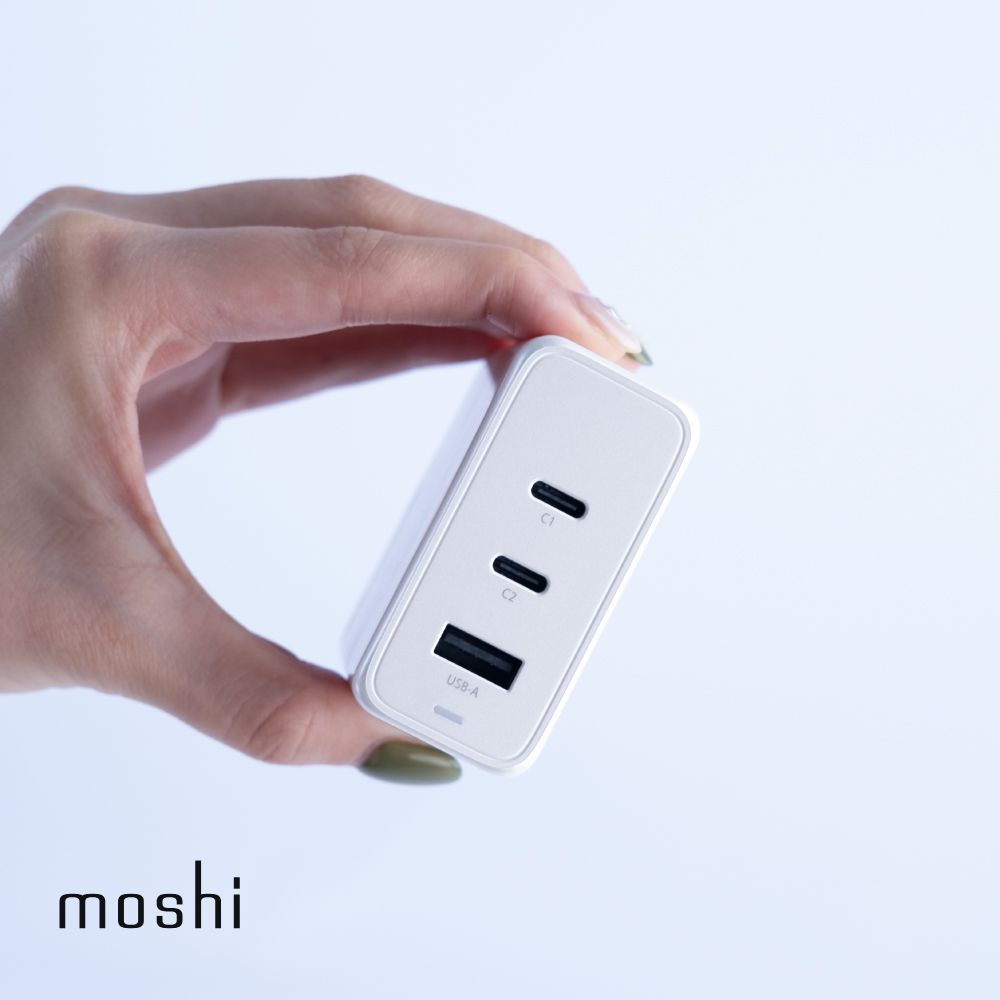 Moshi 摩仕 Rewind USB-C GaN 100W 氮化鎵充電器