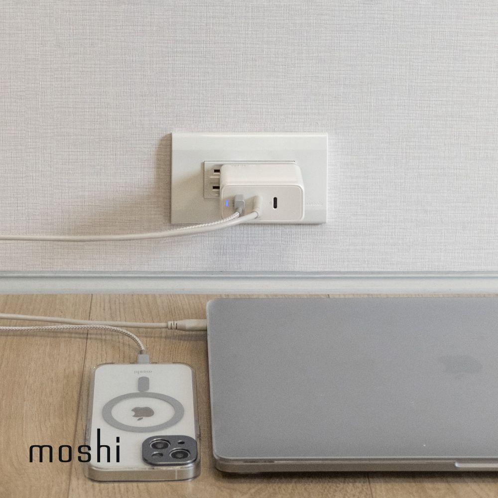 Moshi 摩仕 Rewind USB-C GaN 100W 氮化鎵充電器