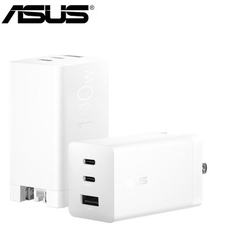 ASUS 華碩 100W 3孔 GaN 充電器 (AC100-03)