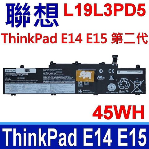 LENOVO 聯想 L19L3PD5 原廠電池