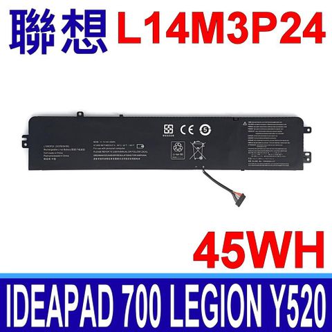 LENOVO 聯想 L14M3P24 電池 L14S3P24 5B10H41181 IdeaPad 700 Legion Y520