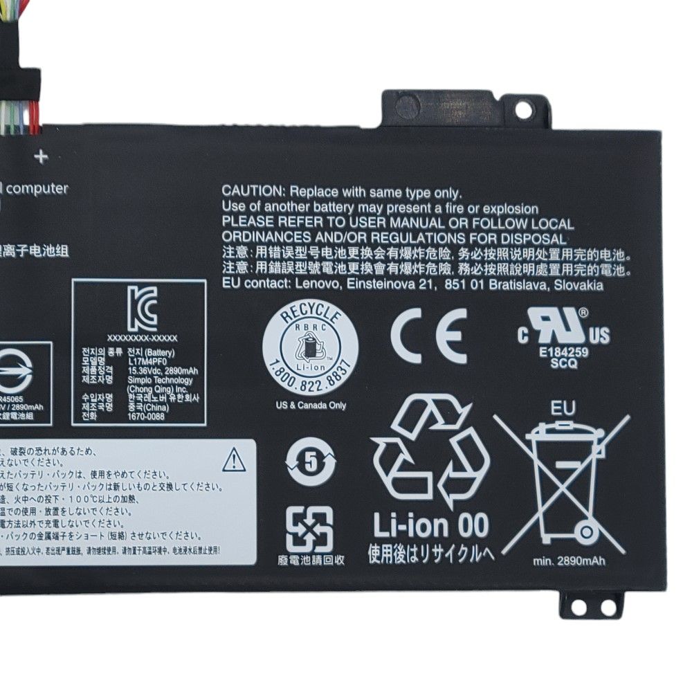 人気商品ランキング 互換 L17M4PF0 for 適用される 電池 交換用の 2890MAH 44WH キーボード・マウス・入力機器