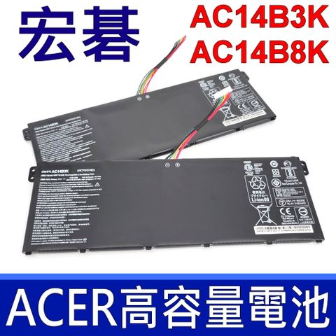 ACER 宏碁 AC14B3K 電池