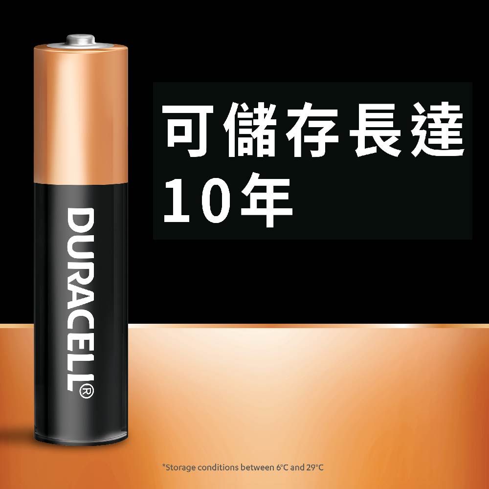 金頂 Duracell 鹼性電池 4號 SIMPLY AAA (24入裝)