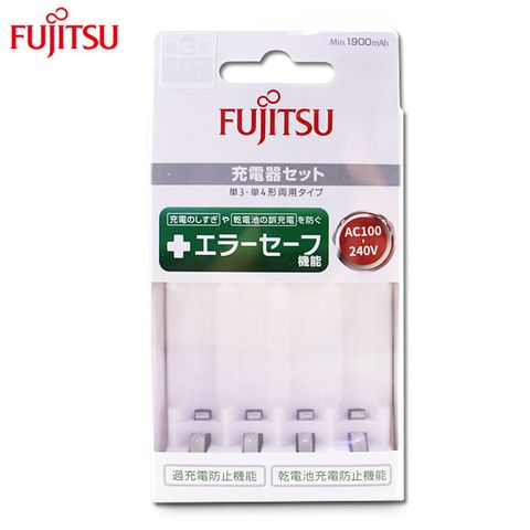 FUJITSU 富士通 低自放電池充電器FCT345FXTST(FX)單機