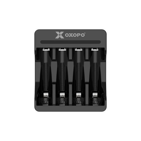 OXOPO 乂靛馳【乂靛馳】CL3通用3號 / 4號 1.5V 充電鋰電池專用 四槽充電器(最新款)(保固一年)