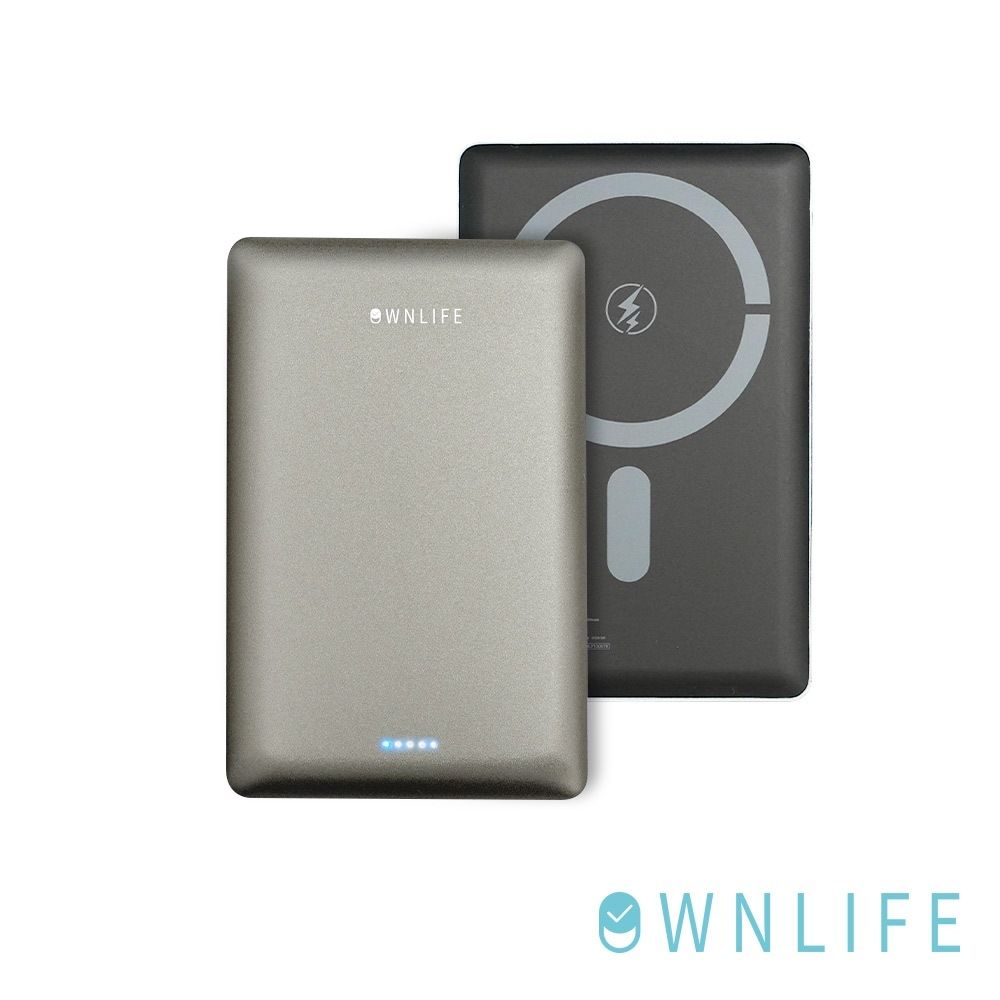  OWNLIFE超薄磁吸無線行動電源-10000mAh