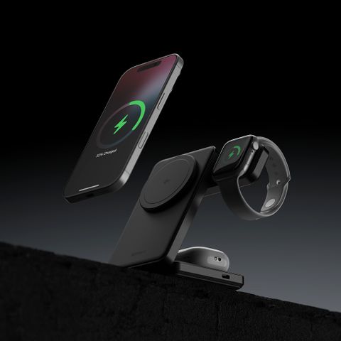 Rocket Power｜nopea Qi2 三合一折疊無線充電器