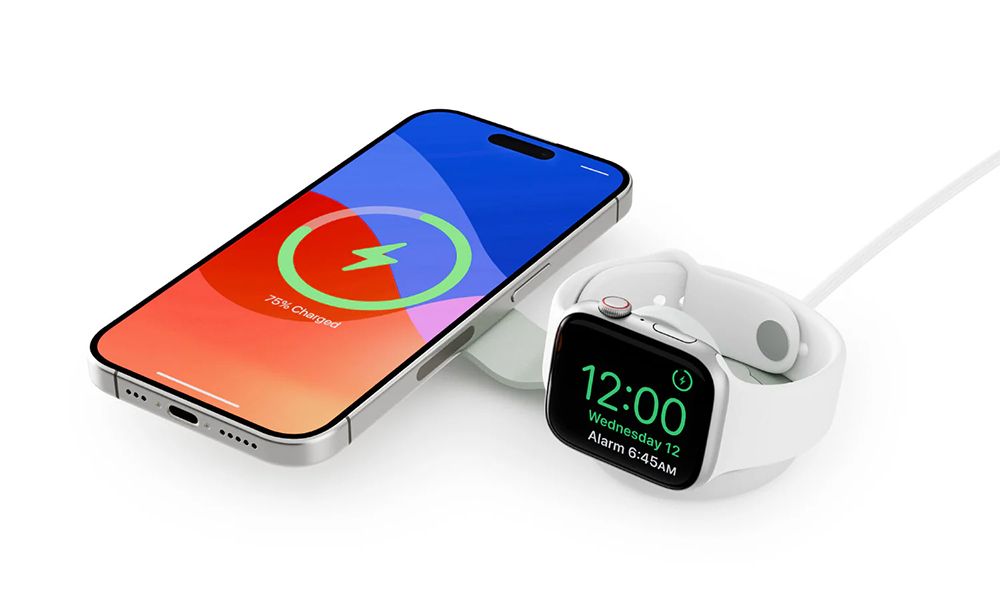 75% Charged12:00Wednesday 12Alarm 6:45AM