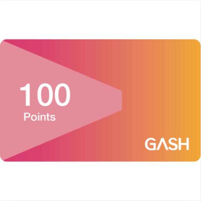  GASH【GASH點卡-100點】