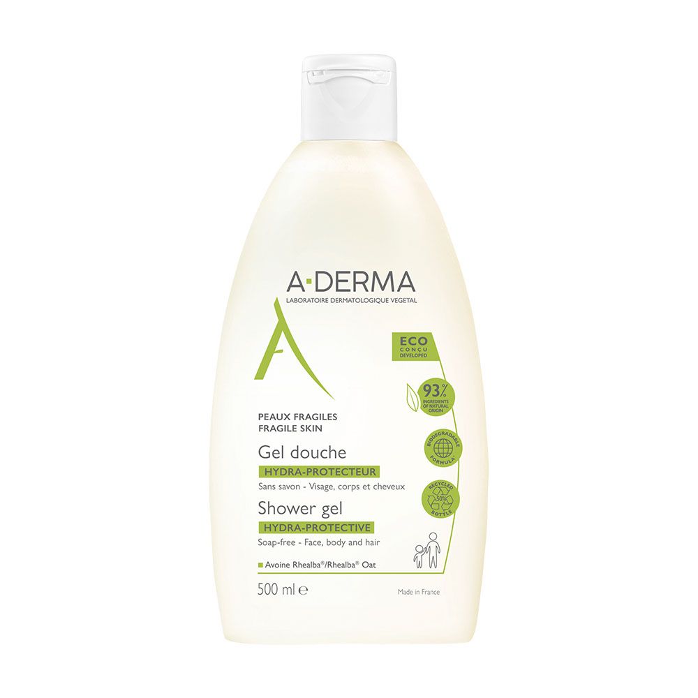 A-DERMA 艾芙美  燕麥潔膚泡沫凝膠500ml