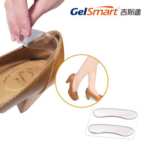 GelSmart 吉斯邁 凝膠腳跟防磨貼片-2片裝【美國】