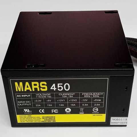 戰神MARS 火星 450W 12CM 盒裝