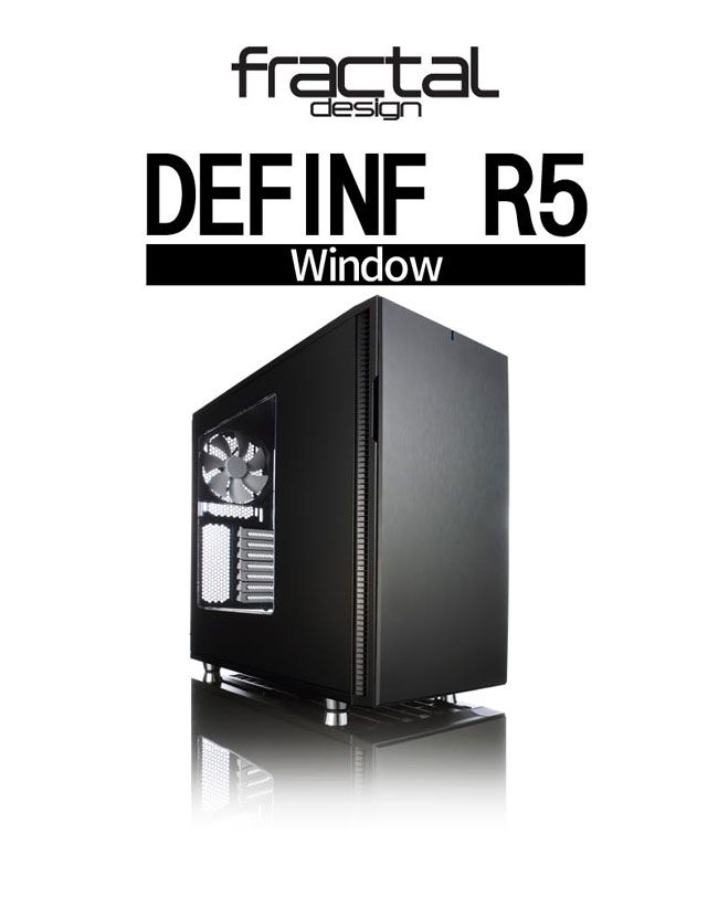 Fractal Design】 Define R5 永夜黑透側電腦機殼- PChome 24h購物