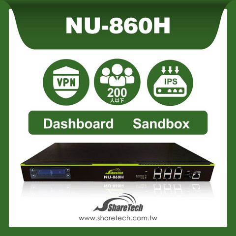 ShareTech 眾至 NU-860H UTM