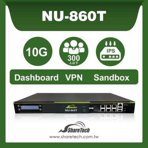 ShareTech 眾至 NU-860T UTM