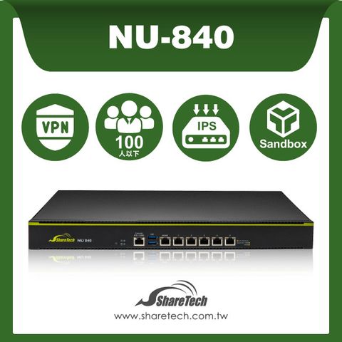 ShareTech 眾至 NU-840 UTM