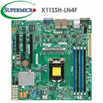 Supermicro 超微 X11SSH-LN4F 伺服器主機板