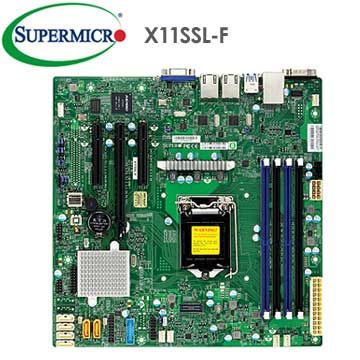 Supermicro 超微 X11SSL-F 伺服器主機板