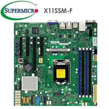 Supermicro 超微  X11SSM-F 伺服器主機板