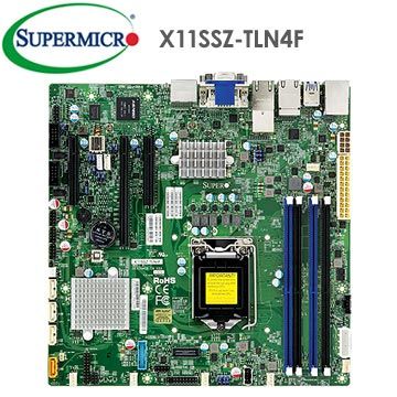 Supermicro 超微  X11SSZ-TLN4F 伺服器主機板