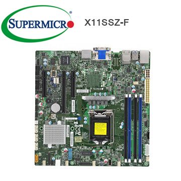 Supermicro 超微  X11SSZ-F 伺服器主機板