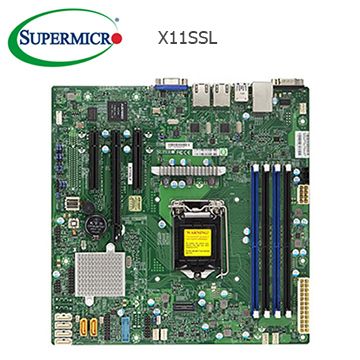 Supermicro 超微  X11SSL 伺服器主機板