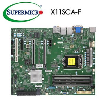 超微 X11SCA-F 伺服器主機板