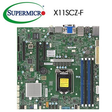 Supermicro 超微 X11SCZ-F 伺服器主機板