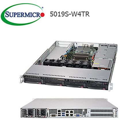 Supermicro 超微 SuperServer 5019S-W4TR  伺服器