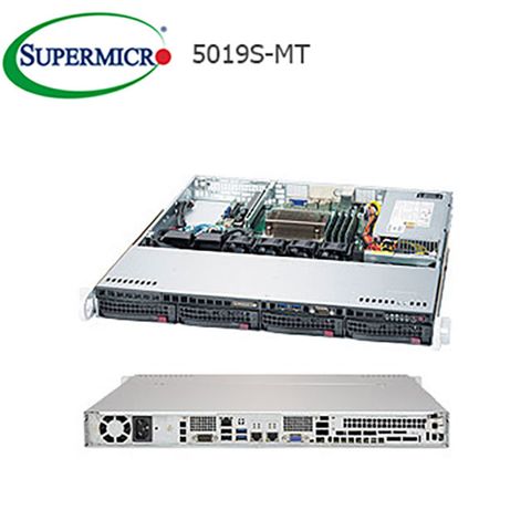 Supermicro 超微 SuperServer 5019S-MT 伺服器