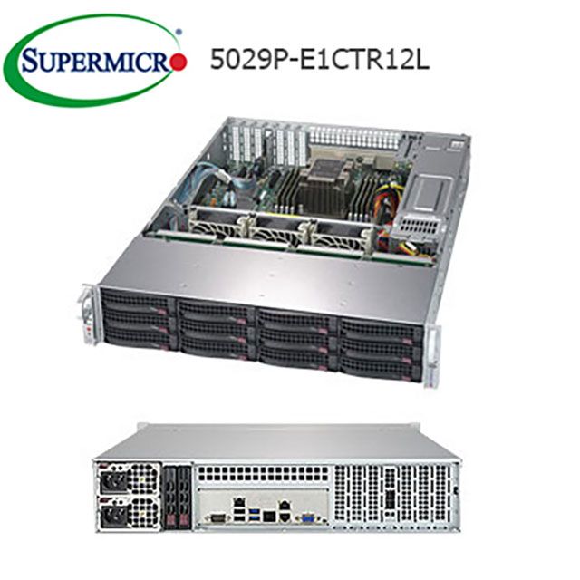 Supermicro 超微 SuperServer 5029P-E1CTR12L 伺服器