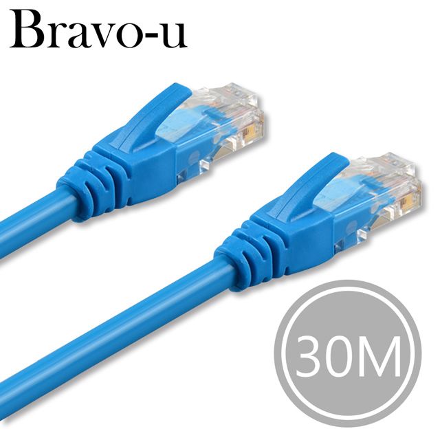 Bravo-u  Cat6超高速傳輸網路線(30米)