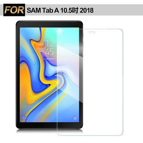 X mart Xmart for SAMSUNG Tab A 10.5吋 2018 強化指紋玻璃保護貼-非滿版