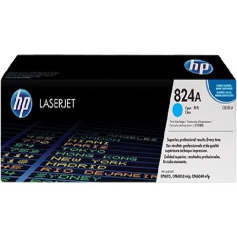 HP CB381A/381A/381/824A 原廠藍色碳粉匣 HP CLJ CP6015de/CP6015dn/CP6015n/CP6015x/CP6015xh