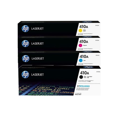 HP CF410A(黑色)/CF411A(藍色)/CF412A(黃色)/CF413A(紅色) 原廠碳粉匣 四色一組